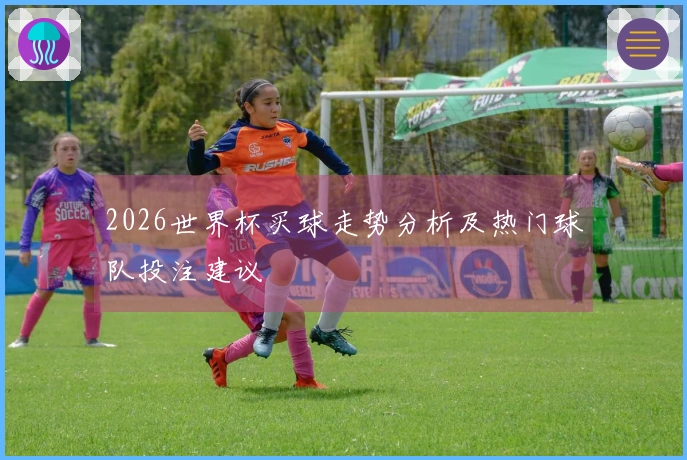 2026世界杯买球走势分析及热门球队投注建议