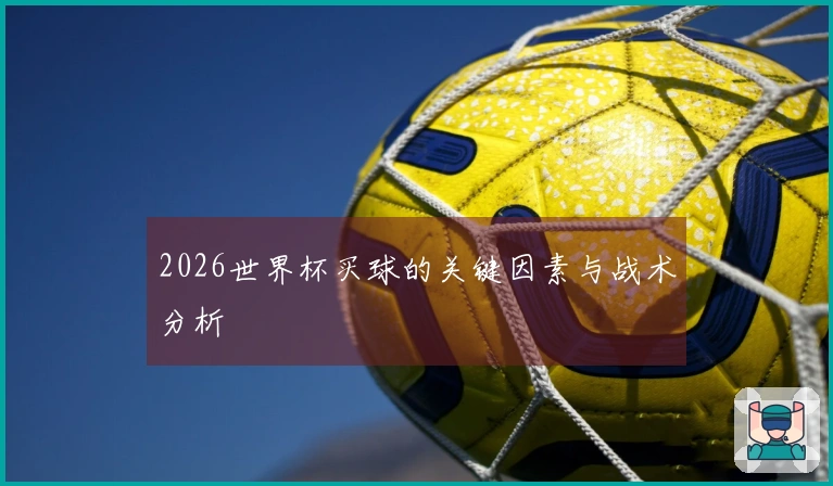 2026世界杯买球的关键因素与战术分析