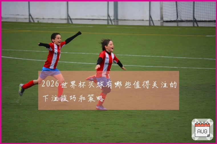 2026世界杯买球有哪些值得关注的下注技巧和策略